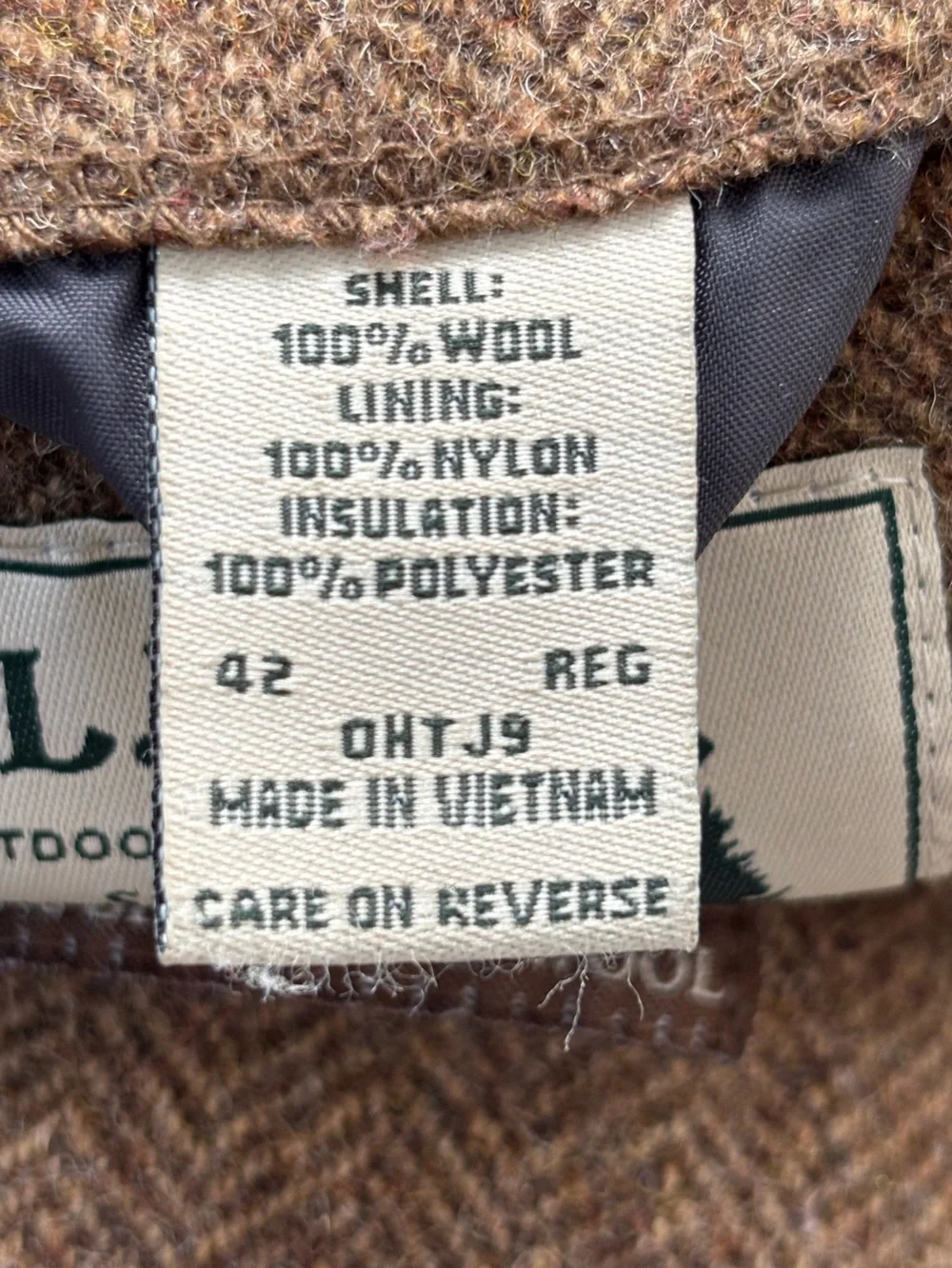 L.L. Bean bean vintage